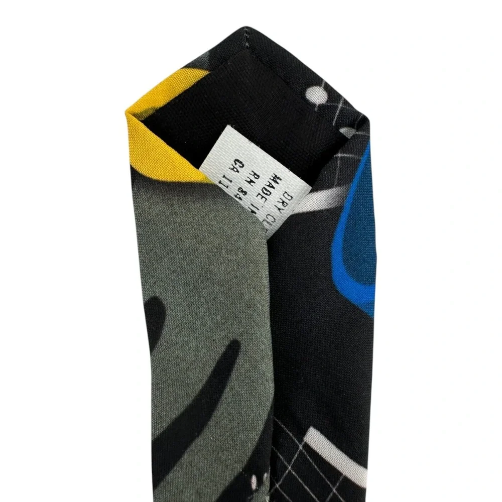 Ralph Marlin Musical Notes II 1998 Novelty Men's Multicolor Neck Tie